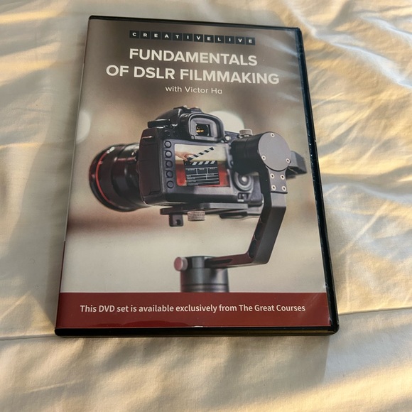 DSLR Filmmaking Course Great Courses 4-DVD Set Video Training